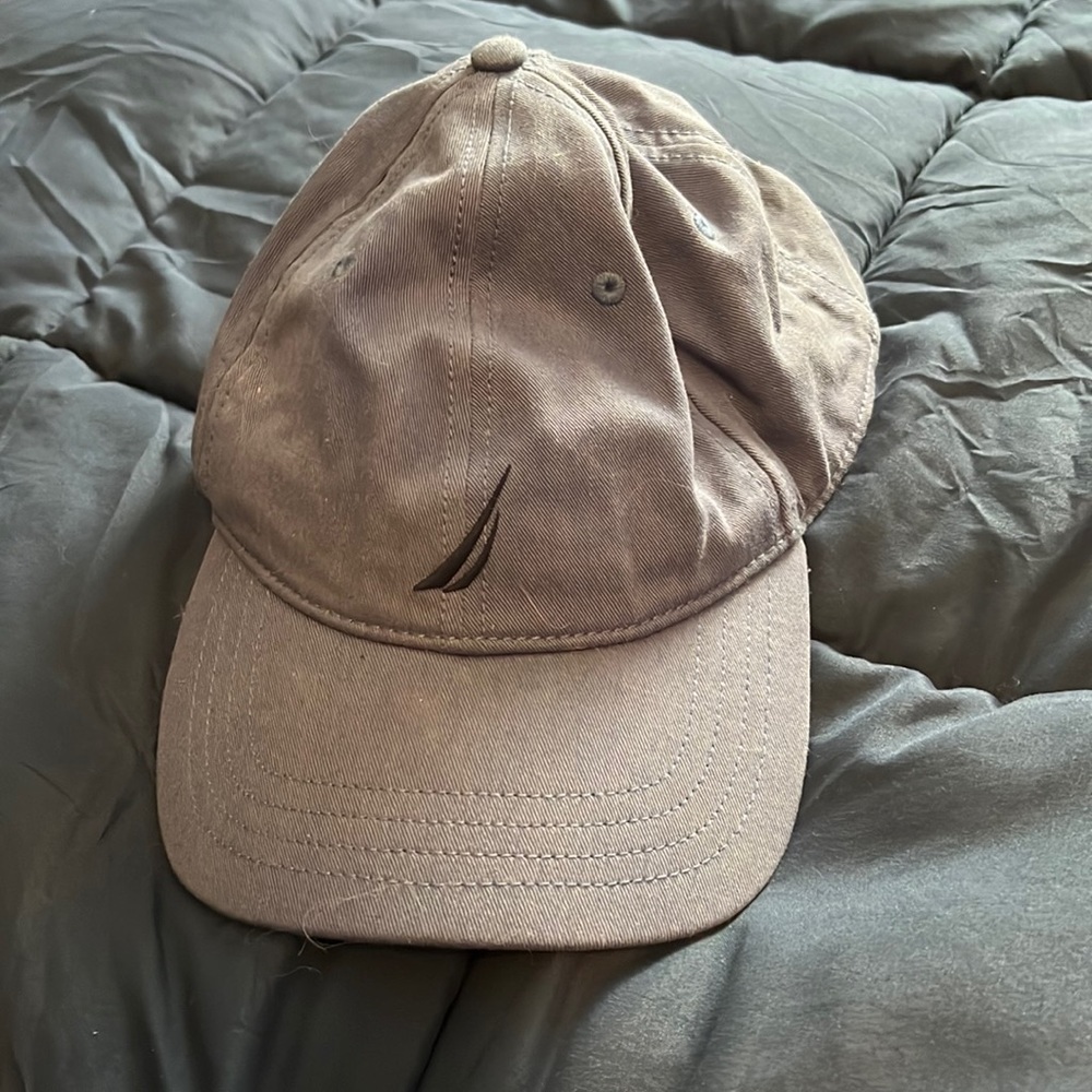 Dark blue Nautica strap back hat